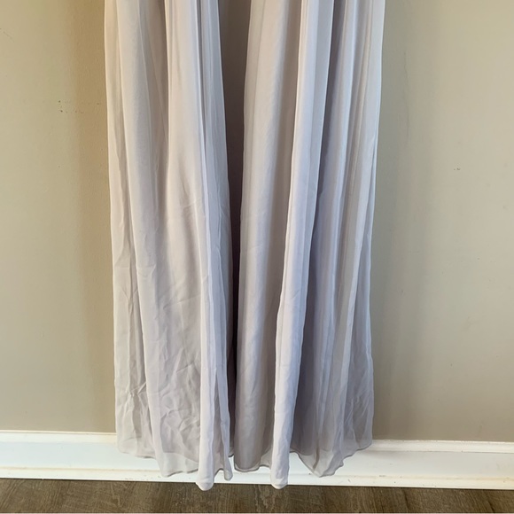 Ann Taylor | Long Silk Bridesmaid Dress | 8 - Picture 11 of 14